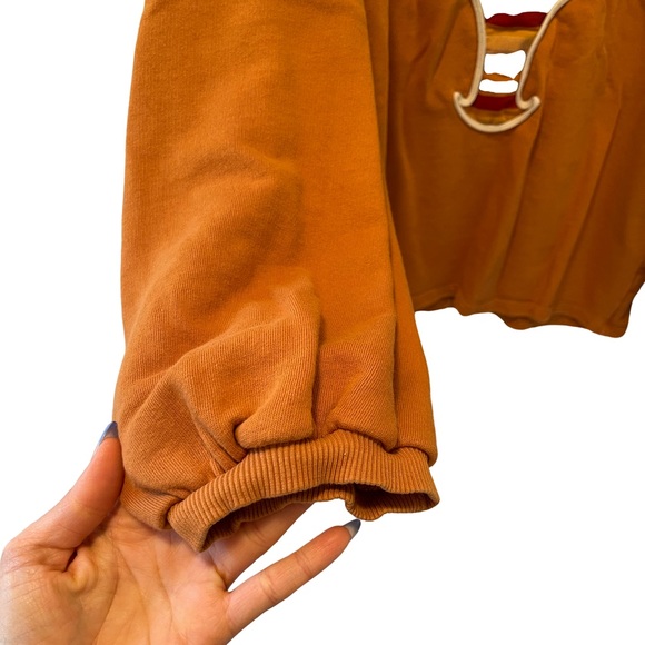 Western style sweater balloon sleeves - Picture 3 of 5